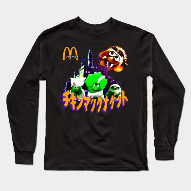 Halloween McNugget Buddies Long Sleeve T-Shirt by Radioactive Skeletons